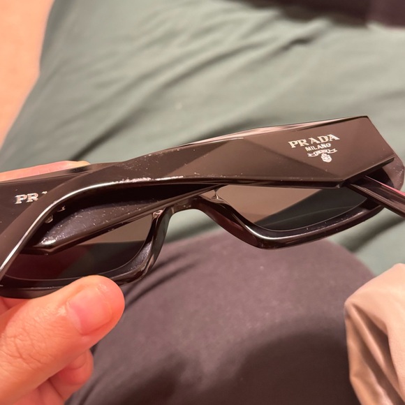 UPDATED PICS - Prada Black Sunglasses - PR17WS - Picture 10 of 11